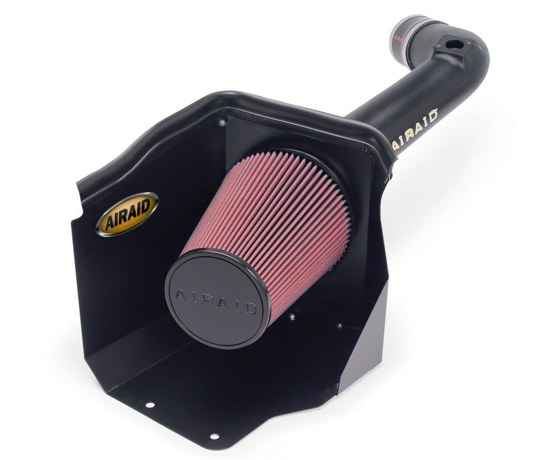 Airaid 01-04 Chevy & GMC Duramax 6.6L LB7 CAD Intake System w/ Tube (Dry / Red Media) - DTX Performance