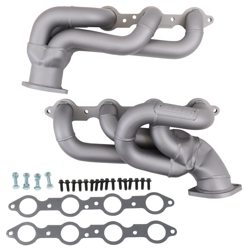 BBK 10-15 Camaro LS3 L99 Shorty Tuned Length Exhaust Headers - 1-3/4 Titanium Ceramic - DTX Performance