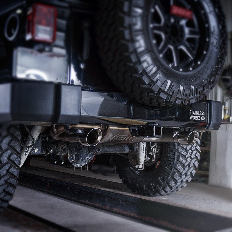 Stainless Works 2012-17 Jeep Wrangler Catback Exhaust - DTX Performance