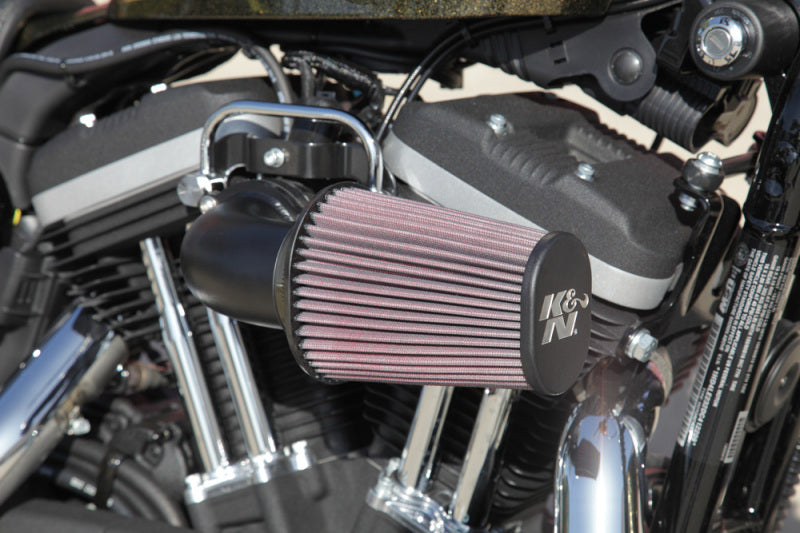 K&N 07-10 Harley Davidson XL Aircharger Performance Intake - DTX Performance