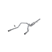 Load image into Gallery viewer, MBRP 14 Chevy/GMC 1500 Silverado/Sierra 4.3L V6/5.3L V8 Dual Split Rear Alum 3in Cat Back Exhaust - DTX Performance