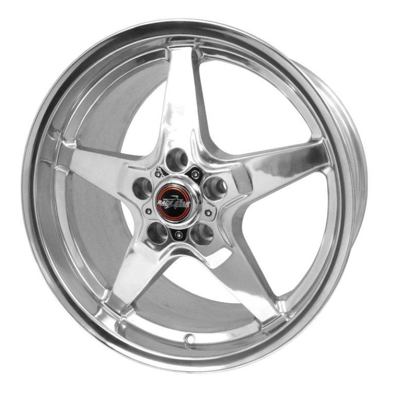 Race Star 92 Drag Star 18x10.50 5x4.50bc 7.63bs Direct Drill Polished Wheel - DTX Performance