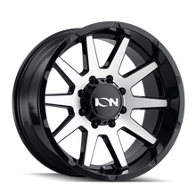 Load image into Gallery viewer, ION Type 143 20x9 / 5x127 BP / 0mm Offset / 71.5mm Hub Black/Machined Wheel - DTX Performance