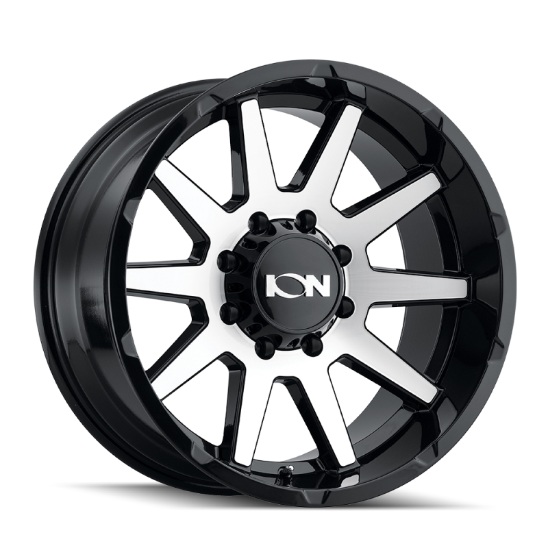 ION Type 143 20x10 / 6x135 BP / -19mm Offset / 87.1mm Hub Black/Machined Wheel - DTX Performance