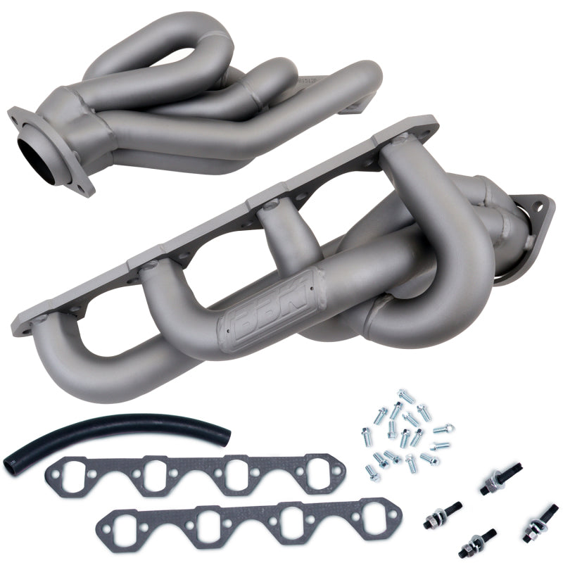 BBK 86-93 Mustang 5.0 Shorty Tuned Length Exhaust Headers - 1-5/8 Titanium Ceramic - DTX Performance