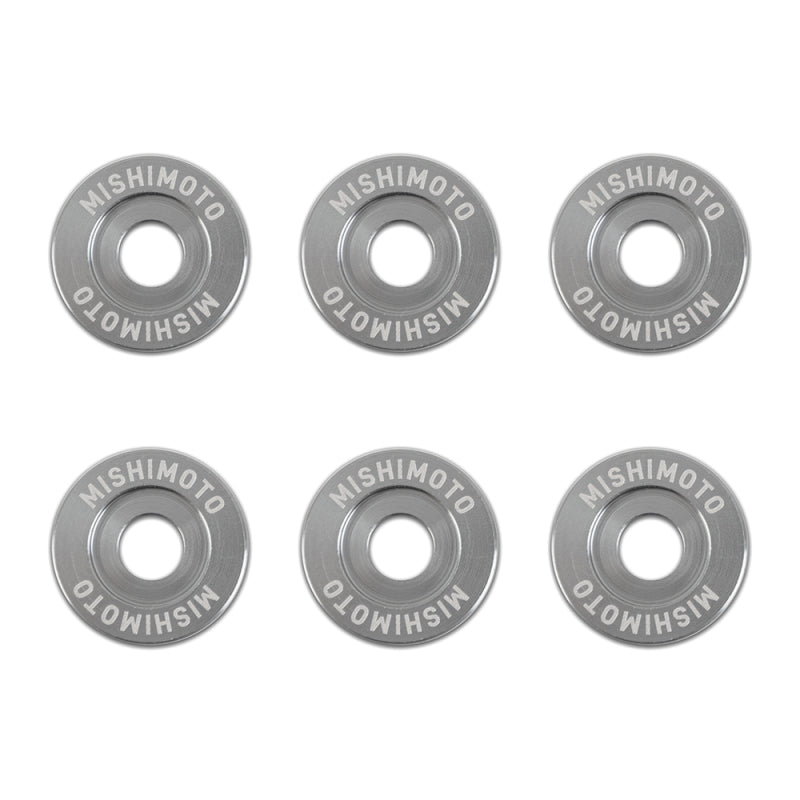 Mishimoto Large Fender Washer Kit (6pcs) - Gunmetal - DTX Performance