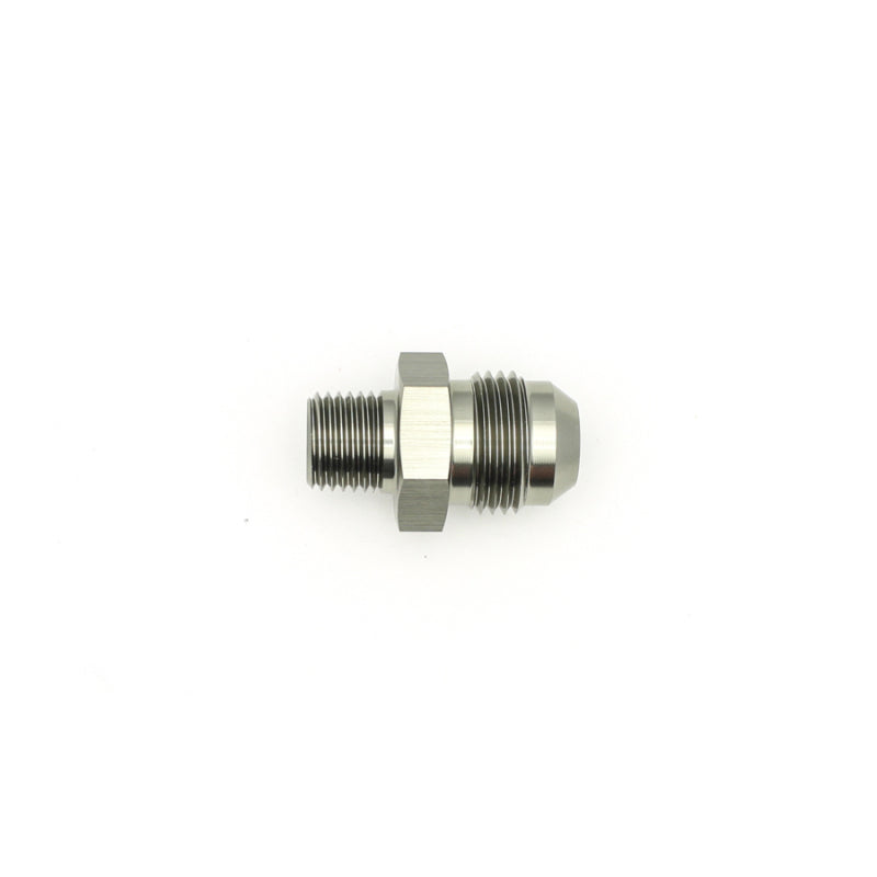 DeatschWerks 8AN Male Flare To 1/4in. Male NPT Adapter - DTX Performance