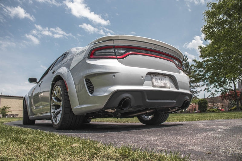 Corsa 15-21 Charger SRT/Hellcat/Redeye 2.75in Valved Catback DRE w/ Single 4.5in Blk PVD Tips - DTX Performance