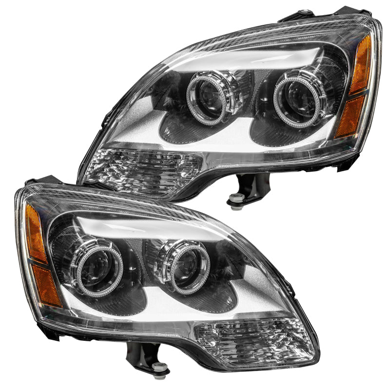 Oracle Lighting 08-12 GMC Acadia Non-HID Pre-Assembled LED Halo Headlights - (2nd Design) -Amber - DTX Performance