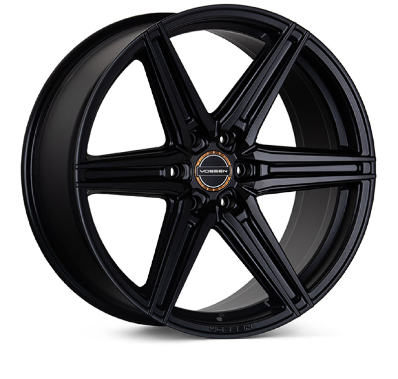 Vossen HF6-2 24x10 / 6x135 / ET25 / Deep Face / 87.1 - Satin Black Wheel - DTX Performance