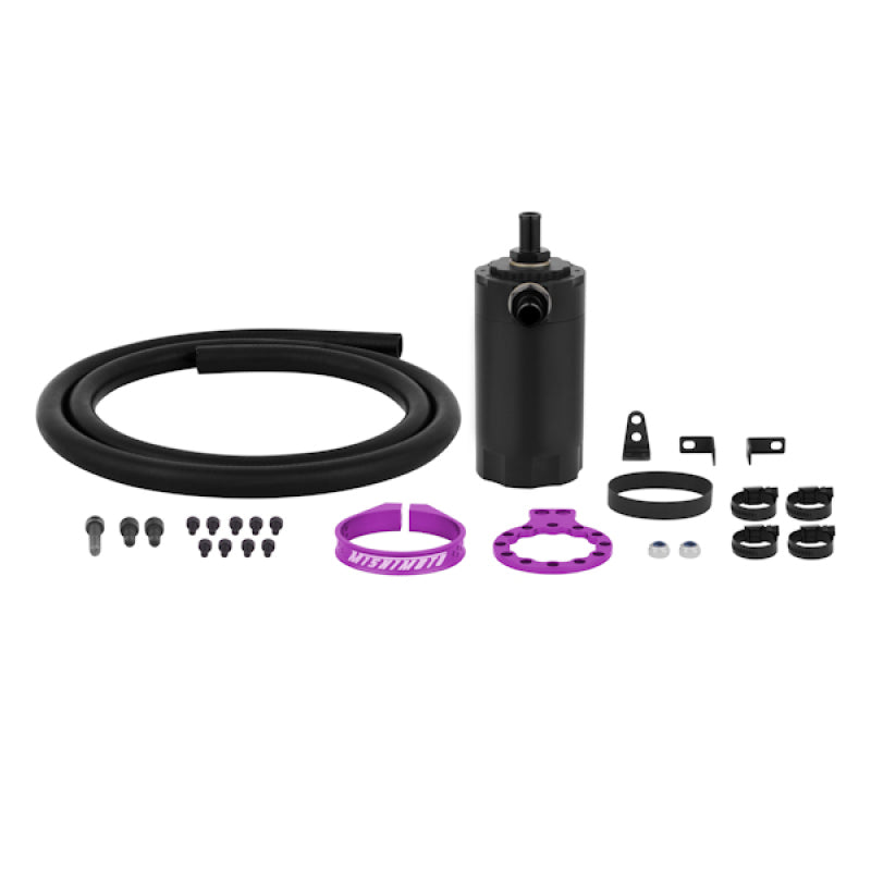 Mishimoto Universal Baffled Oil Catch Can - Purple - DTX Performance