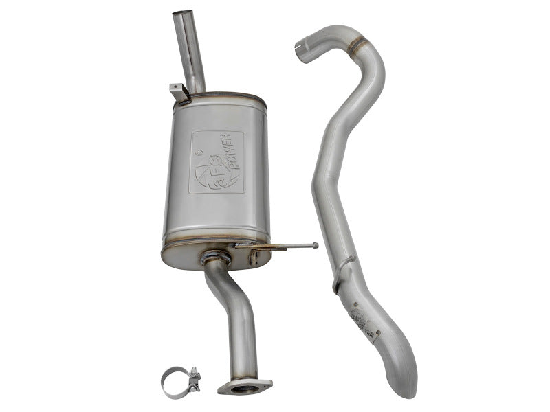 aFe MACHForce XP 3in SS Cat-Back Hi Tuck Exhaust 97-16 Nissan Patrol (Y61) I6-4.8L - DTX Performance