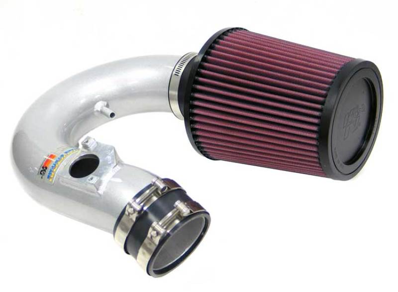 K&N 00-05 Celica GT Silver Typhoon Short Ram Intake - DTX Performance