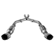 Load image into Gallery viewer, Kooks 05-10 Ford Mustang GT 2 1/2in x 2 1/2in OEM Exhaust GREEN Cat X Pipe - DTX Performance