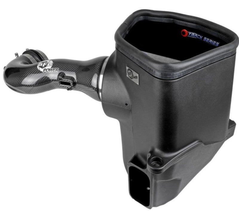 aFe 19-21 GM Trucks 5.3L/6.2L Track Series Carbon Fiber Cold Air Intake System W/ Pro Dry S Filters - DTX Performance