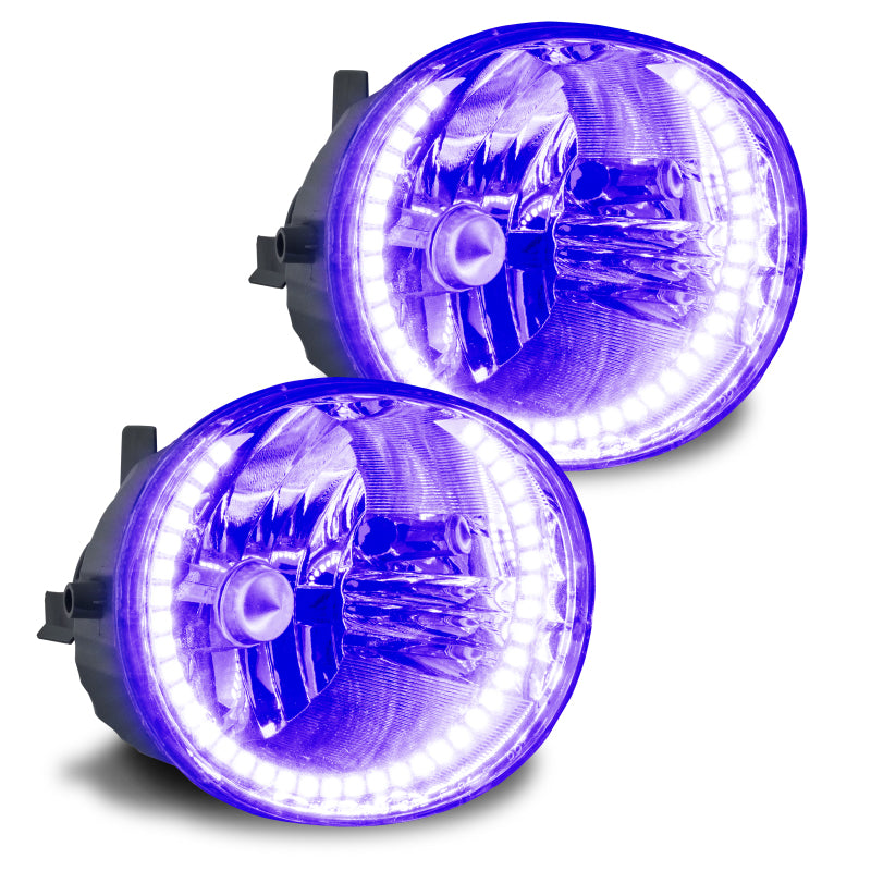 Oracle Lighting 06-09 Toyota 4-Runner Pre-Assembled LED Halo Fog Lights -UV/Purple - DTX Performance