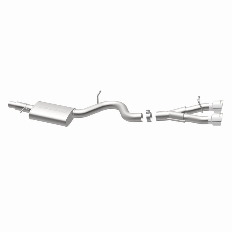 MagnaFlow 12-13 VW Golf L4 2.0L Turbocharged Dual Center Rear Exit Stainless Cat Back Perf Exhaust - DTX Performance