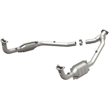 Load image into Gallery viewer, MagnaFlow Conv DF 97 Land Rover Defender 90 4.0L Y-Pipe Assy / 96-99 Discovery 4.0L Y-Pipe Assy - DTX Performance