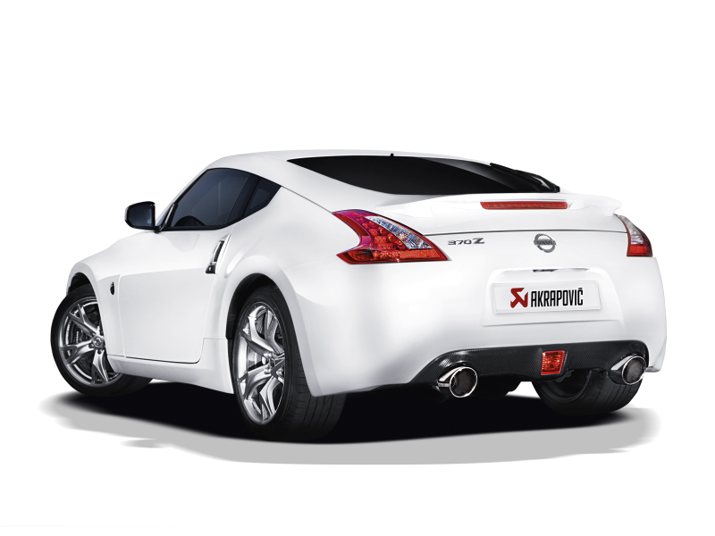 Akrapovic 09-17 Nissan 370Z Slip-On Line (SS) (Req. Tips) - DTX Performance