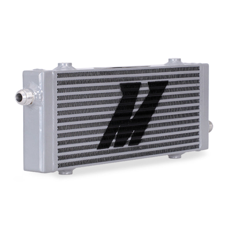 Mishimoto Universal Medium Bar and Plate Cross Flow Silver Oil Cooler - DTX Performance