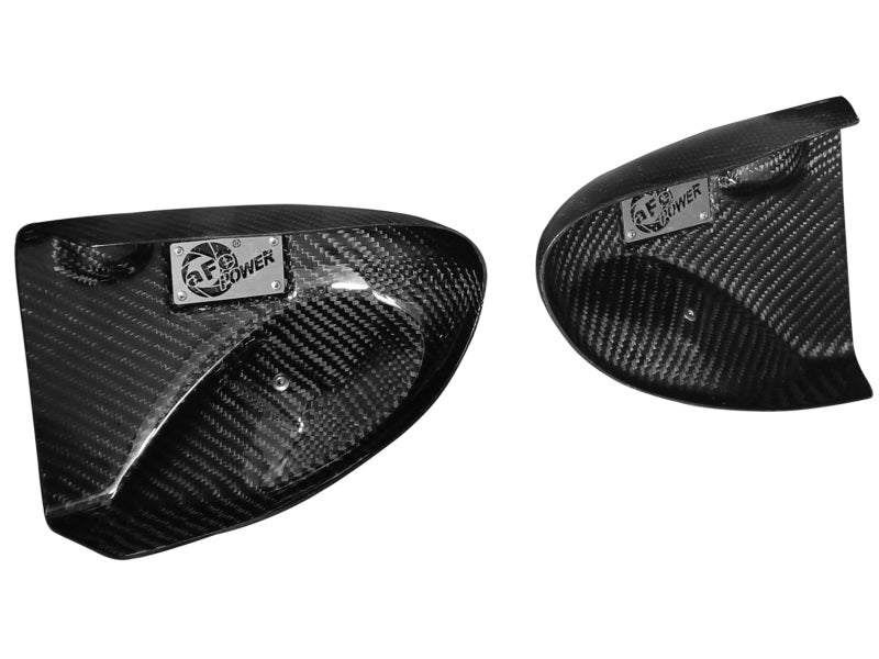 aFe Magnum FORCE Intake System Carbon Fiber Scoops BMW M5 (F10) 12-14 V8-4.4L (tt) - DTX Performance