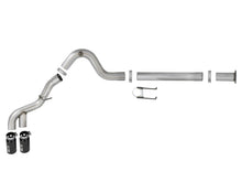 Load image into Gallery viewer, aFe Power 15-16 Ford F250/F350 6.7L Diesel Rebel XD 4in 409 SS DPF-Back Exhaust System - Black Tips - DTX Performance