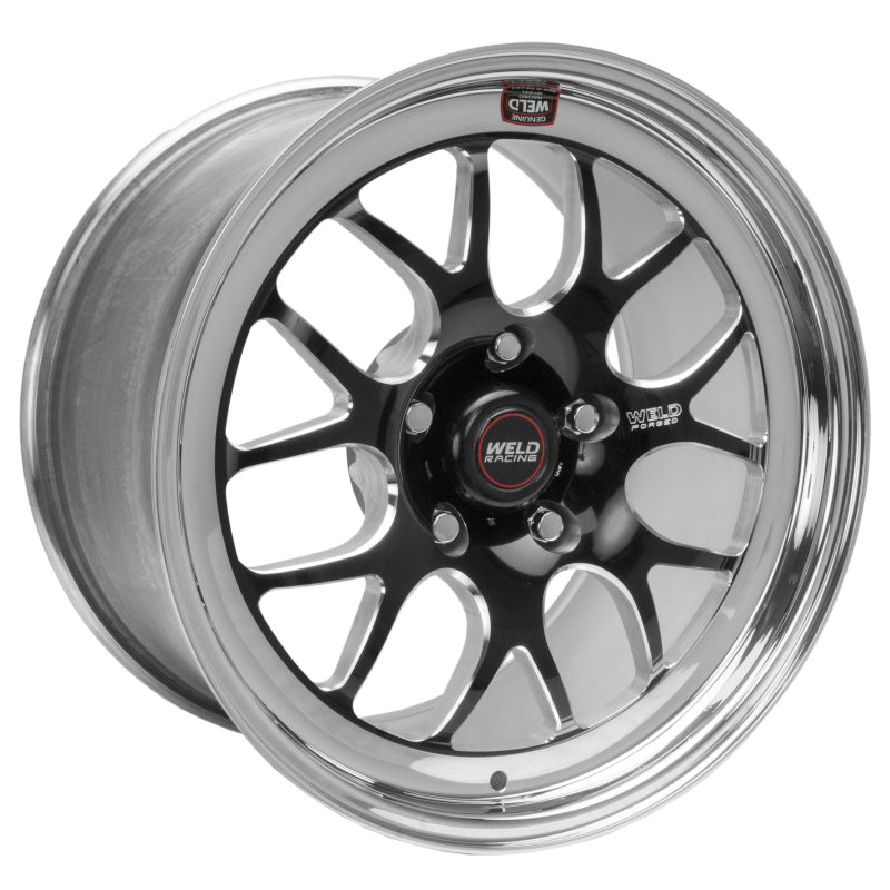 Weld S77 17x10 / 5x4.75 BP / 7.2in. BS Black Wheel (High Pad) - Non-Beadlock - DTX Performance