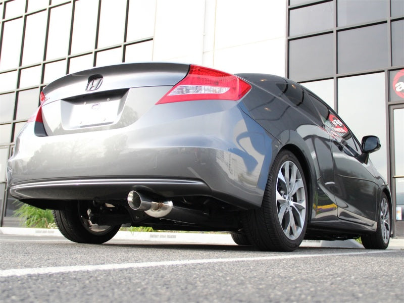 aFe Takeda Exhaust 304SS Axle-Back w/ Polished Tip 12-15 Honda Civic L4 1.8L - DTX Performance