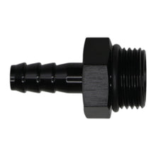 Load image into Gallery viewer, DeatschWerks 8AN ORB Male to 5/16in Male Triple Barb Fitting (Incl O-Ring) - Anodized Matte Black - DTX Performance