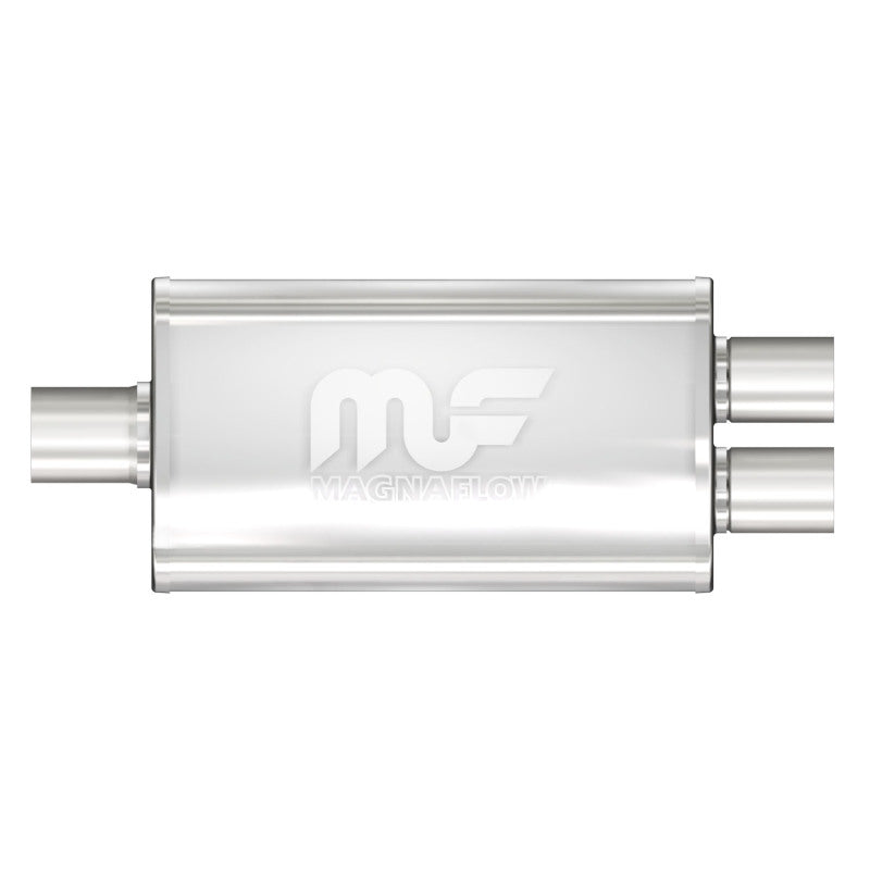 MagnaFlow Muffler Mag SS 14X3.5X7 2.25/2/2 C/ - DTX Performance