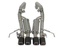 Load image into Gallery viewer, aFe MACH Force-Xp Axle-Back Exhaust System w/ Carbon Fiber Tips Chevrolet Corvette (C7) 14-19 6.2L - DTX Performance