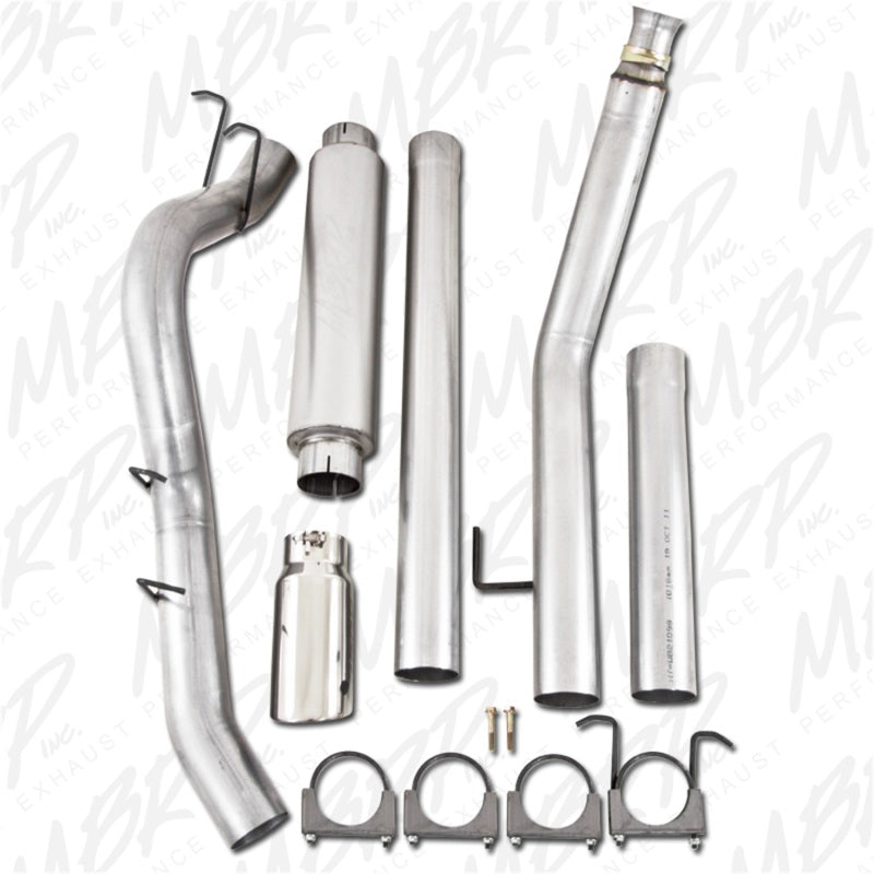 MBRP 1994-2002 Dodge 2500/3500 Cummins Turbo Back Single Side (94-97 Hanger HG6100 req.) - DTX Performance