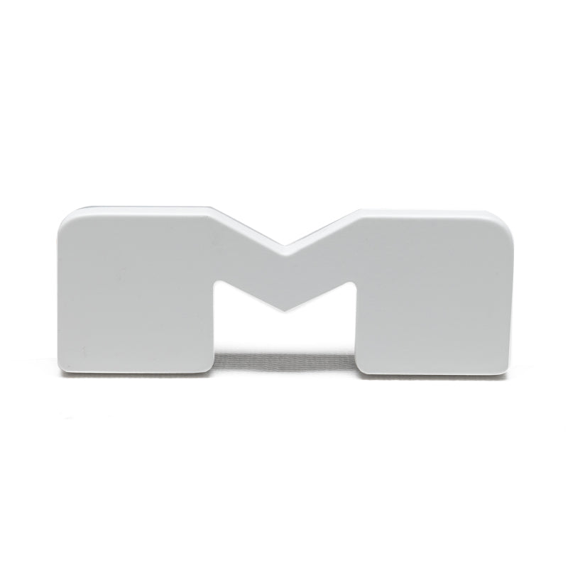 ORACLE Lighting Universal Illuminated LED Letter Badges - Matte White Surface Finish - M - DTX Performance