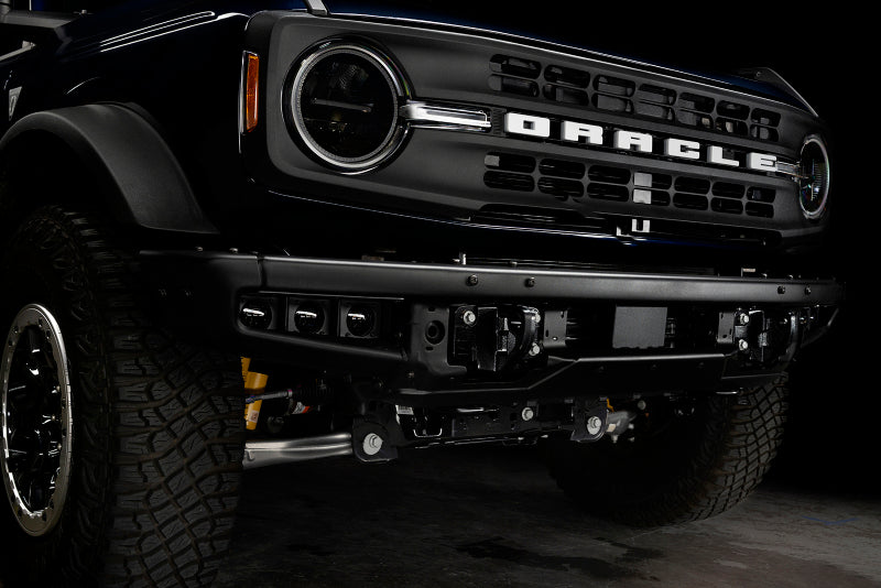 ORACLE Lighting 21-22 Ford Bronco Triple LED Fog Light Kit for Steel Bumper - White - DTX Performance