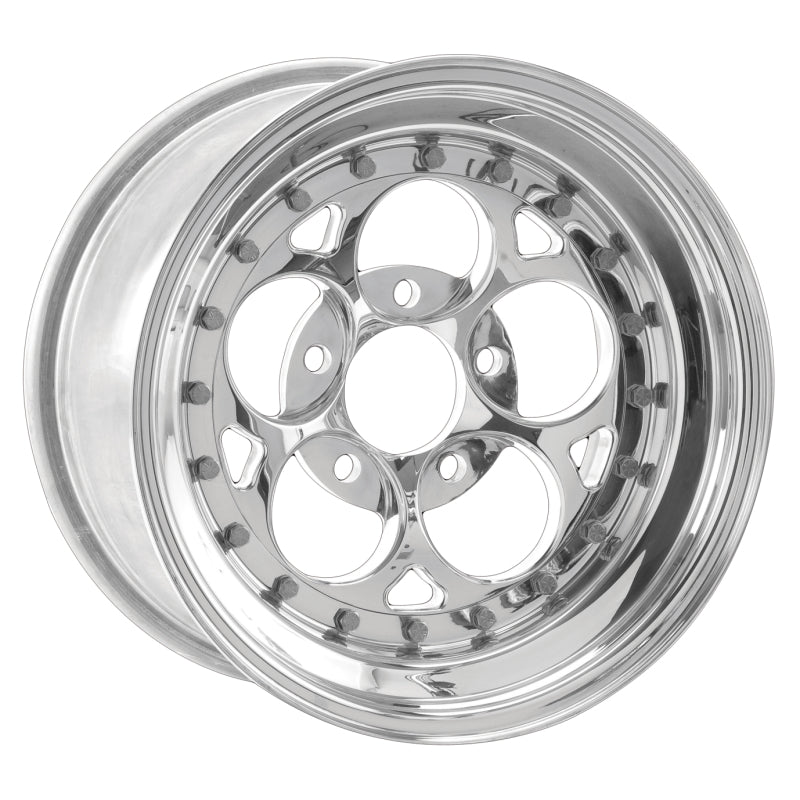 Weld Magnum III 15x4 / 5x4.5 BP / 1.5in. BS Polished Wheel - Non-Beadlock - DTX Performance