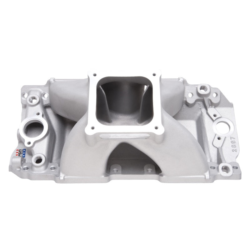 Edelbrock Manifold BB Chevy Tall Deck Super Victor II (632) CNC Port-Matched for 60409 CNC Heads - DTX Performance