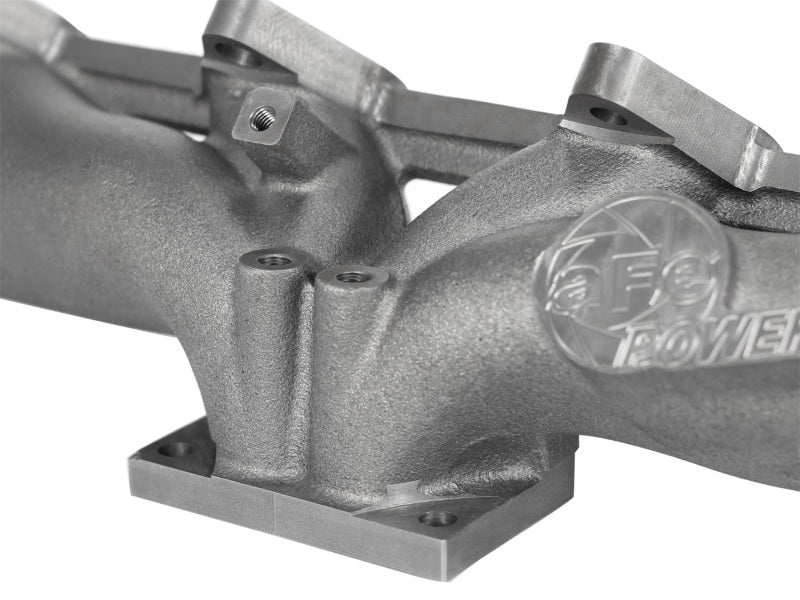 aFe Power BladeRunner Ported Ductile Iron Exhaust Manifold 98.5-02 Dodge Diesel Trucks L6-5.9L (td) - DTX Performance