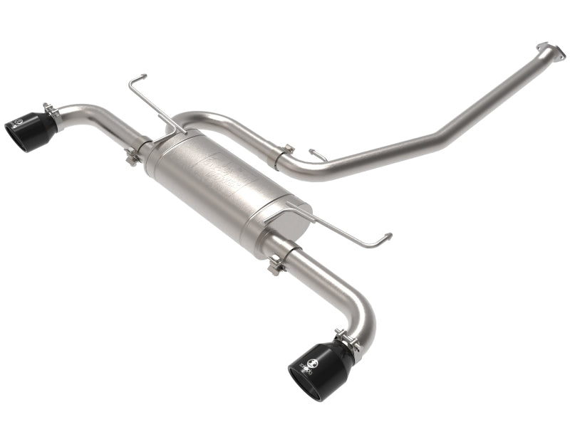 aFe POWER Takeda 19-21 Toyota RAV4 L4-2.5L 304SS CB Exhaust w/ Black Tips - DTX Performance