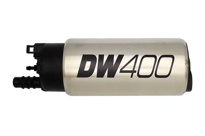 DeatschWerks 415LPH DW400 Fuel Pump w/9-1047 Install Kit 15-17 Ford Mustang V6/GT w/ 1/8in Venturi - DTX Performance