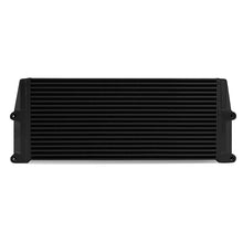 Load image into Gallery viewer, Mishimoto Heavy-Duty Oil Cooler - 17in. Same-Side Outlets - Black - DTX Performance