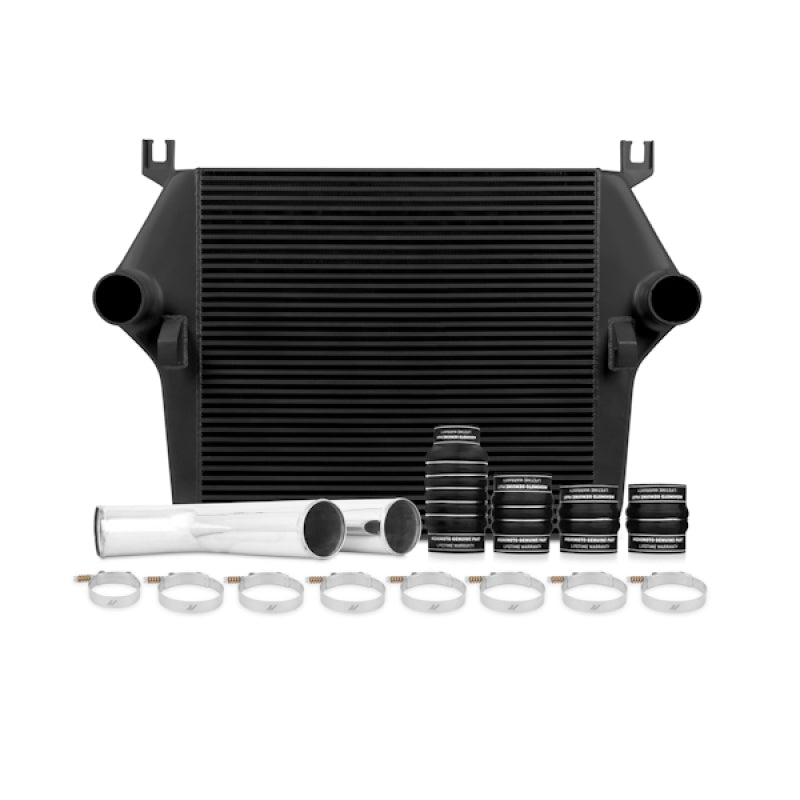 Mishimoto 07.5-09 Dodge 6.7L Cummins Intercooler Kit w/ Pipes (Black) - DTX Performance