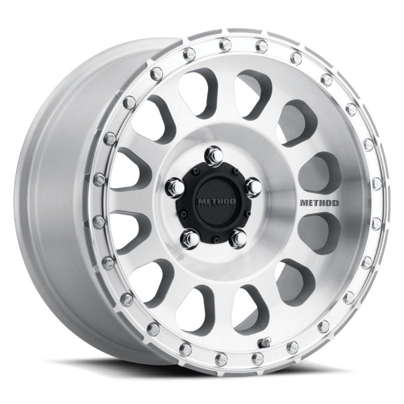 Method MR315 17x8.5 0mm Offset 5x5 71.5mm CB Machined/Clear Coat Wheel - DTX Performance