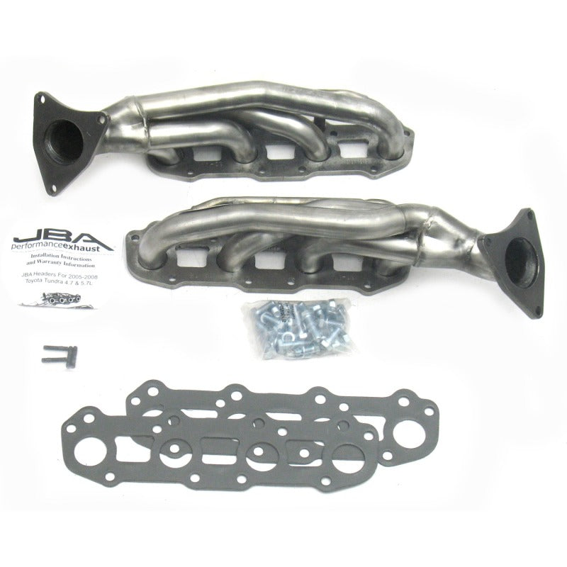 JBA 07-09 Toyota 4.7L V8 1-1/2in Primary Raw 409SS Cat4Ward Header - DTX Performance