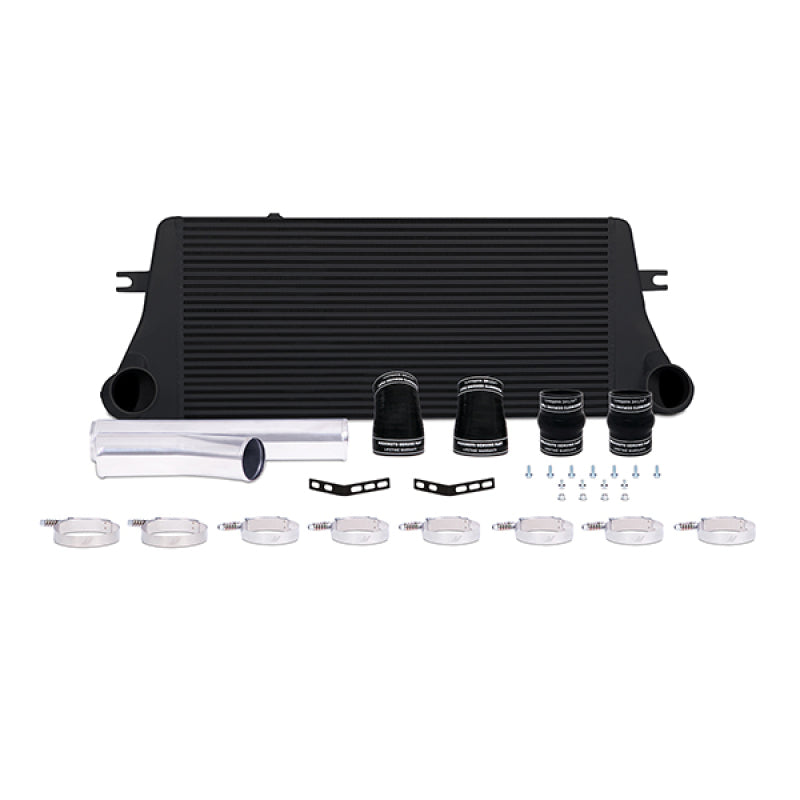 Mishimoto 94-02 Dodge Ram 2500 5.9L Cummins Intercooler Kit w/ Pipes (Black) - DTX Performance