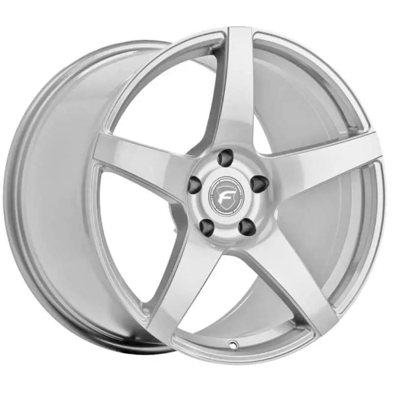 Forgestar CF5 19x9 / 5x114.3 BP / ET35 / 6.4in BS Gloss Silver Wheel - DTX Performance