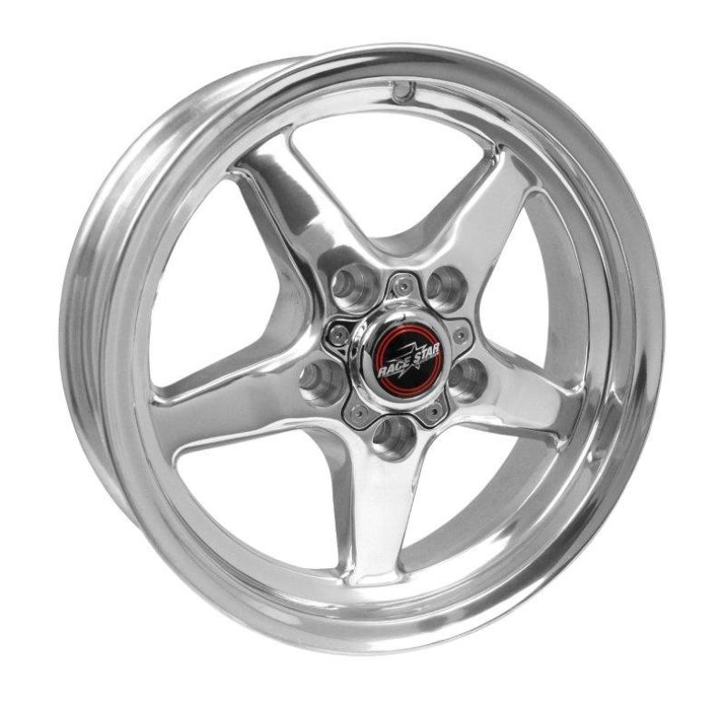 Race Star 92 Drag Star 15x5.00 5x4.50bc 2.38bs Direct Drill Polished Wheel - DTX Performance