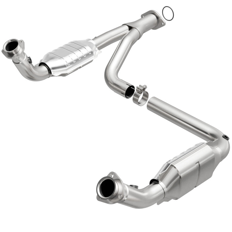 MagnaFlow Conv DF 07-09 Chevrolet/GMC Silverado/Sierra 2500 HD 6.0L Y-Pipe Assembly excludes Classic - DTX Performance