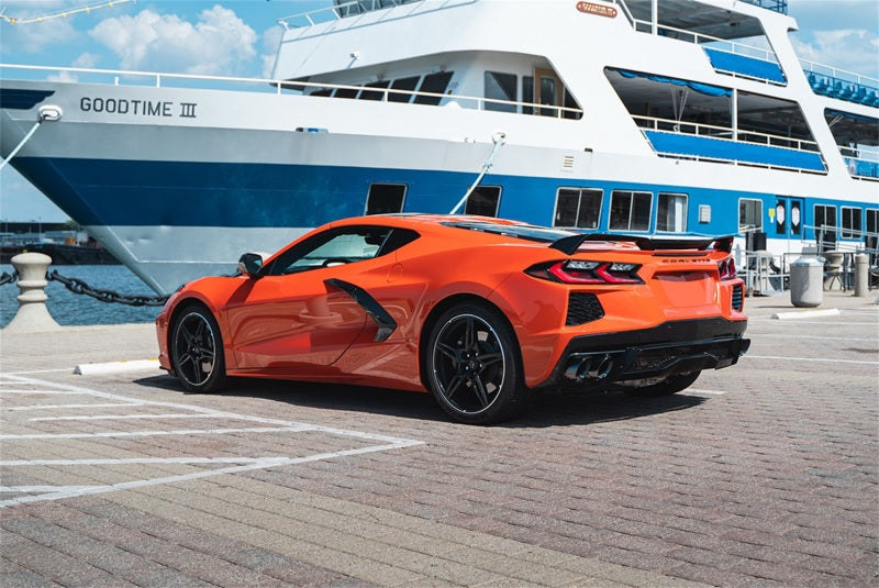 Corsa 2020 Corvette C8 3in Xtreme Cat-Back Exhaust 4.5in Black Quad Tips - Deletes stock AFM Valve - DTX Performance