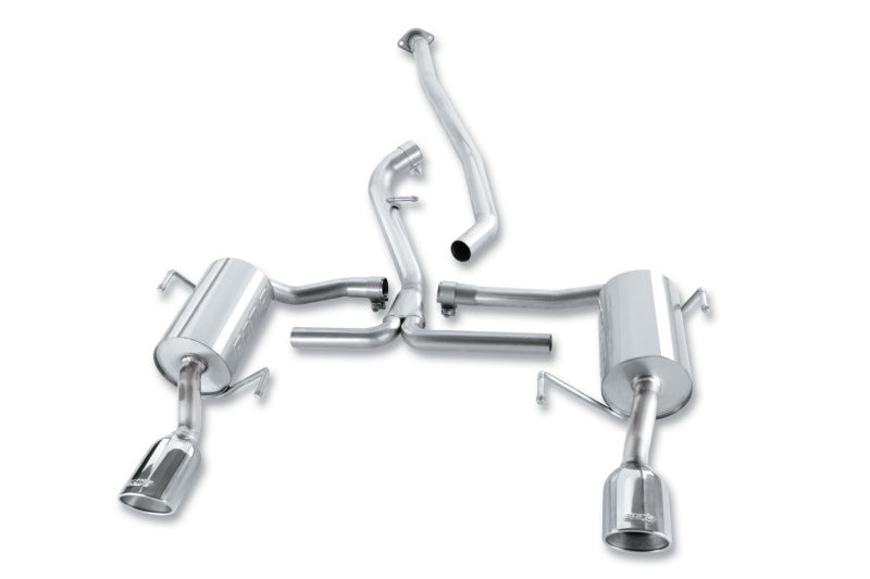 Borla 08-10 Subaru Impreza 2.5i Sedan 4DR SS Catback Exhaust - DTX Performance