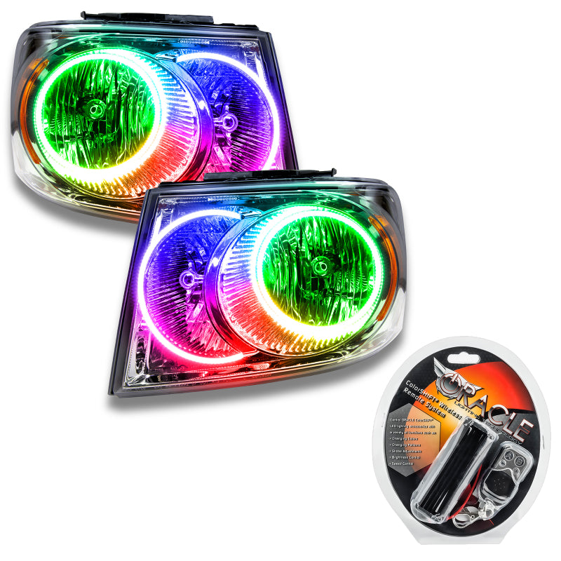 Oracle 07-09 Dodge Durango SMD HL - Chrome - ColorSHIFT - DTX Performance